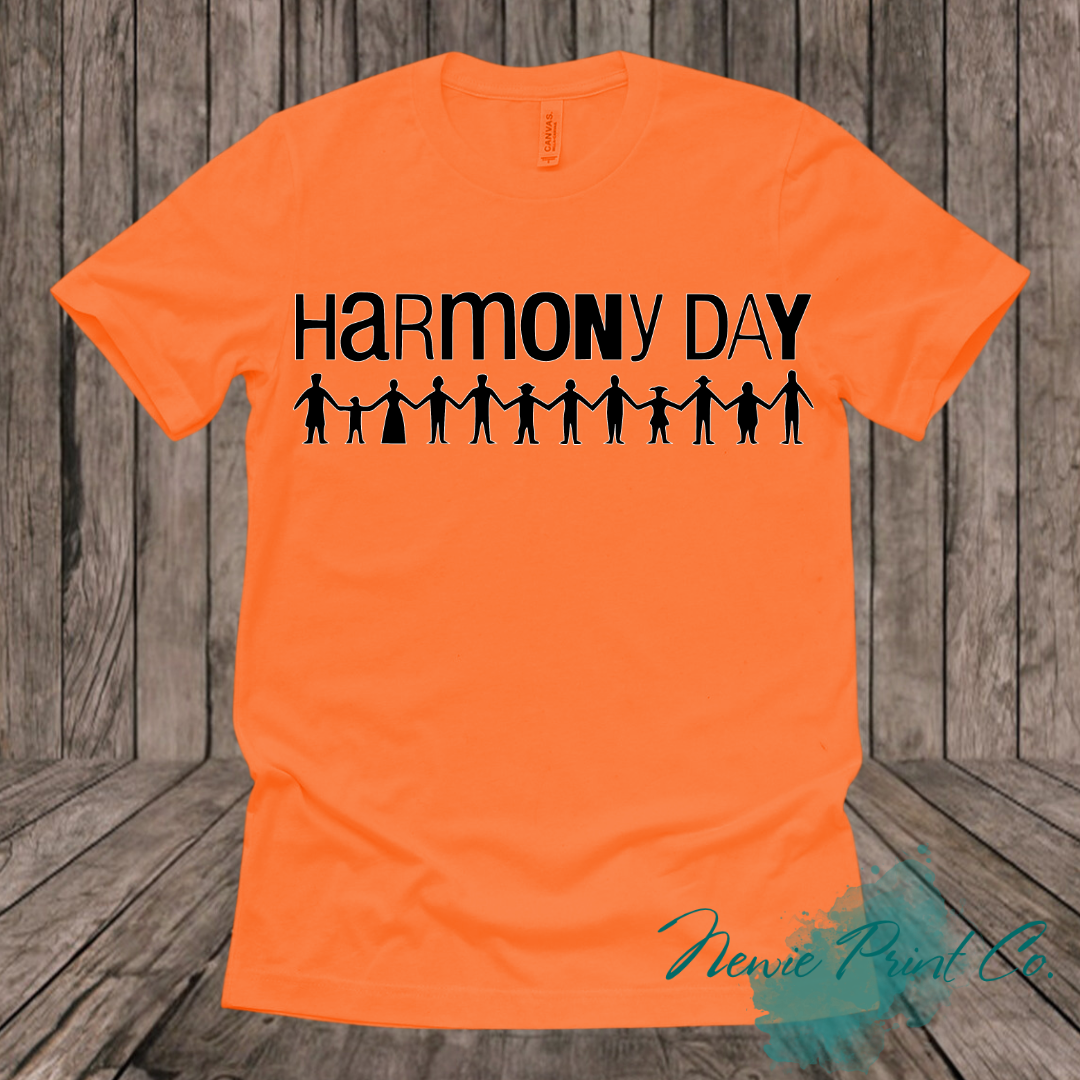 Harmony Day T-shirt - Harmony Logo